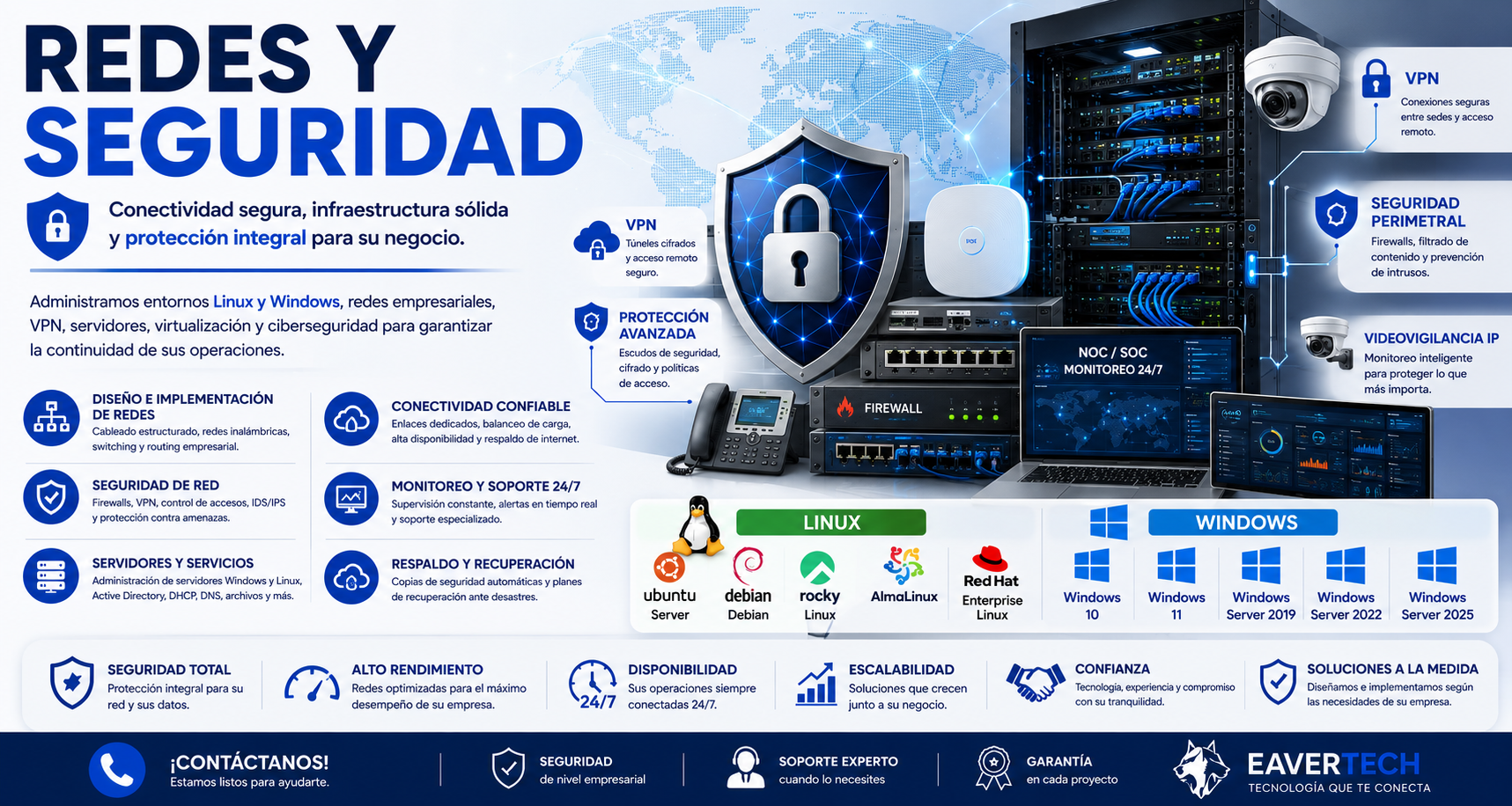 Servicio de Redes y Telecomunicaciones